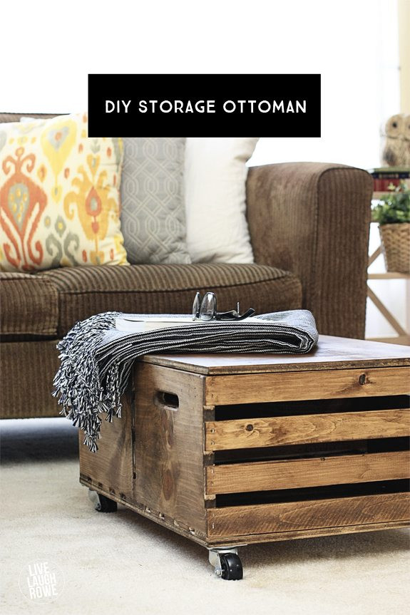 Best ideas about DIY Storage Ottoman Plans
. Save or Pin DIY Storage Ottoman Live Laugh Rowe Now.