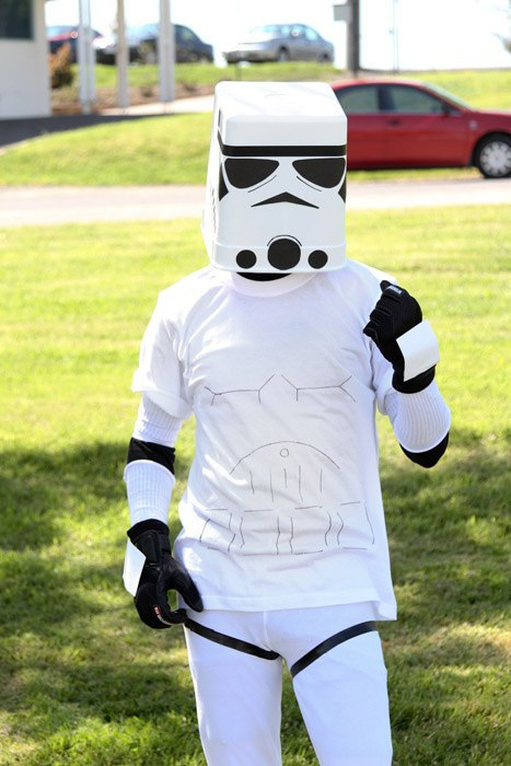 Best ideas about DIY Stormtrooper Costume
. Save or Pin HowTo Cheap and Easy DIY Stormtrooper Helmet Halloween Now.