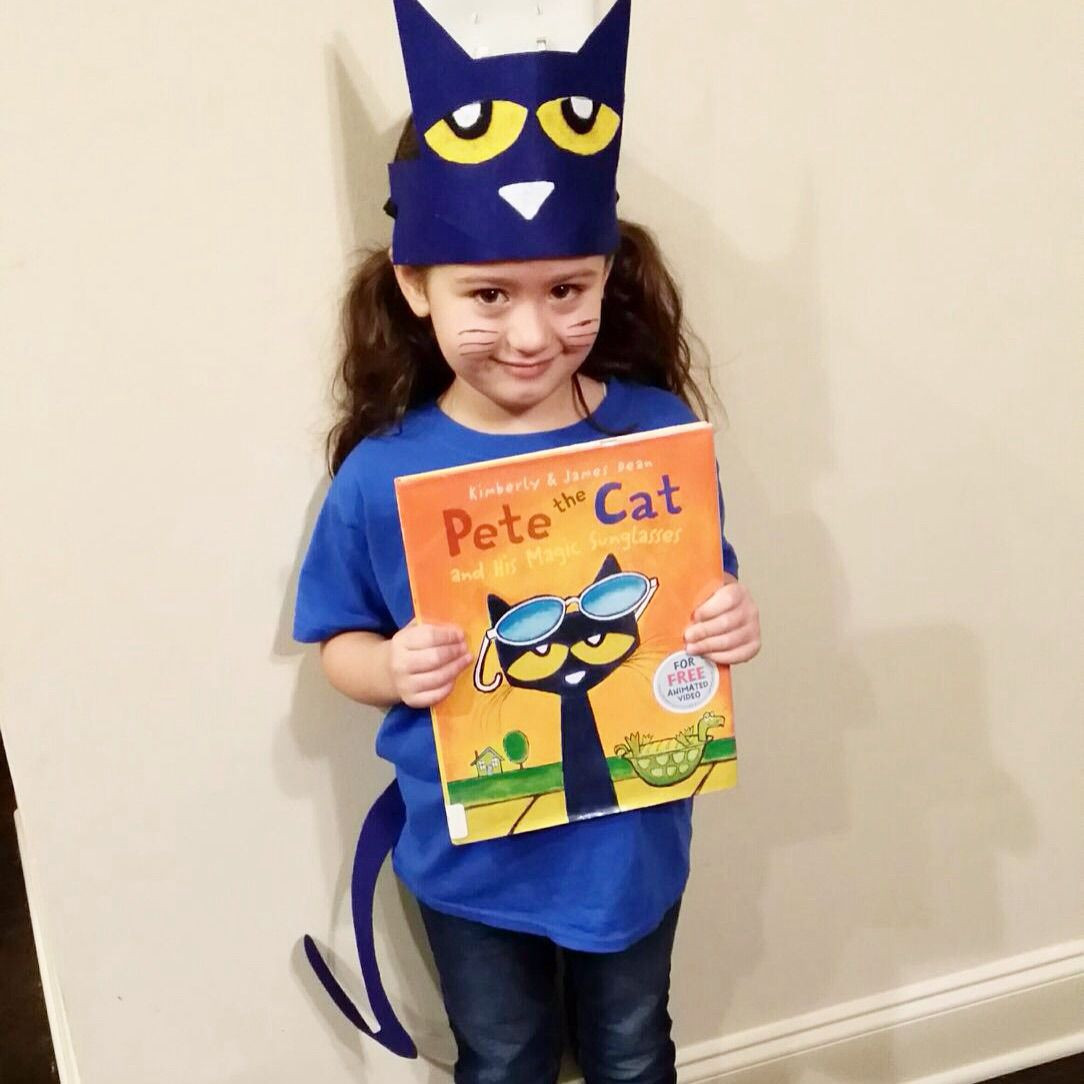 Best ideas about DIY Storybook Character Costumes
. Save or Pin Pete the Cat DIY Costume for Book Character Day Now.