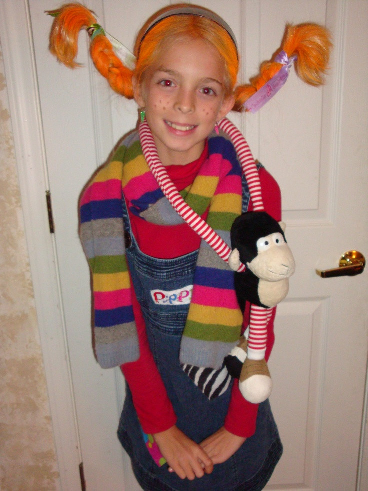 Best ideas about DIY Storybook Character Costumes
. Save or Pin Pippi Long Stocking halloween costume girls girl idea Now.