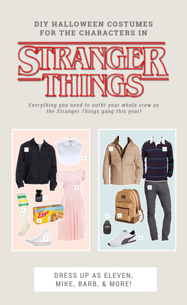 Best ideas about DIY Stranger Things Costume
. Save or Pin Stranger Things Halloween Costume Ideas Shrimp Salad Circus Now.