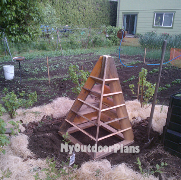 Best ideas about DIY Strawberry Planter
. Save or Pin DIY Strawberry Pyramid Planter MyOutdoorPlans Now.