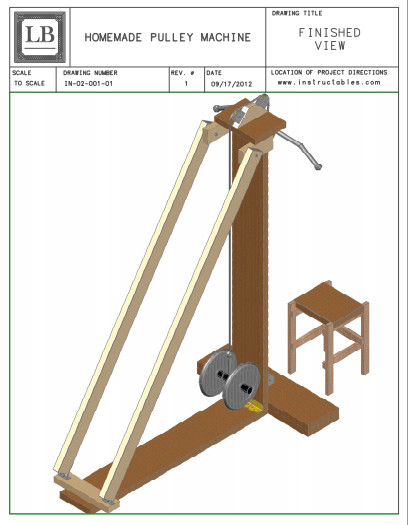 Best ideas about DIY Strength Training Gear
. Save or Pin Homemade Weights Cable Exercise Machine Now.