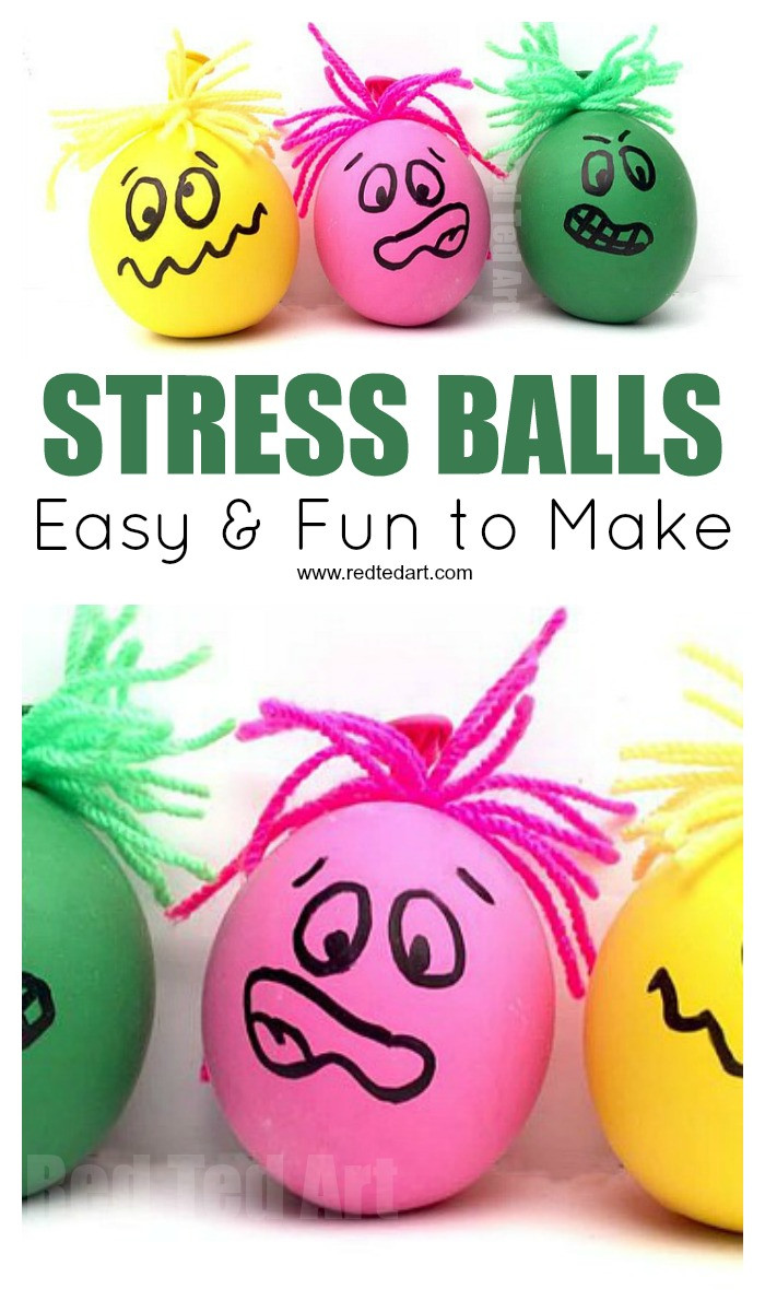 Best ideas about DIY Stress Balls
. Save or Pin How to Make Stress Balls Red Ted Art Now.