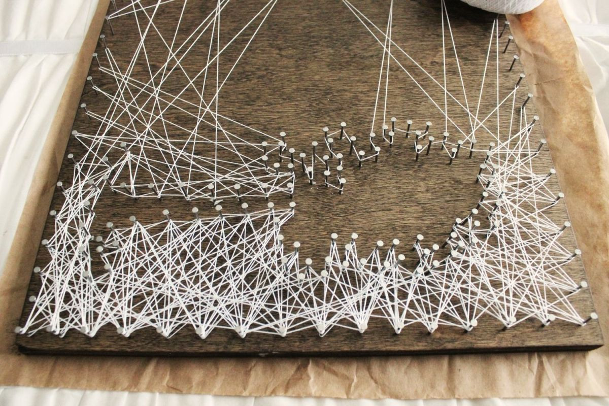 Best ideas about DIY String Art
. Save or Pin DIY Personalized String Art – Tree Now.