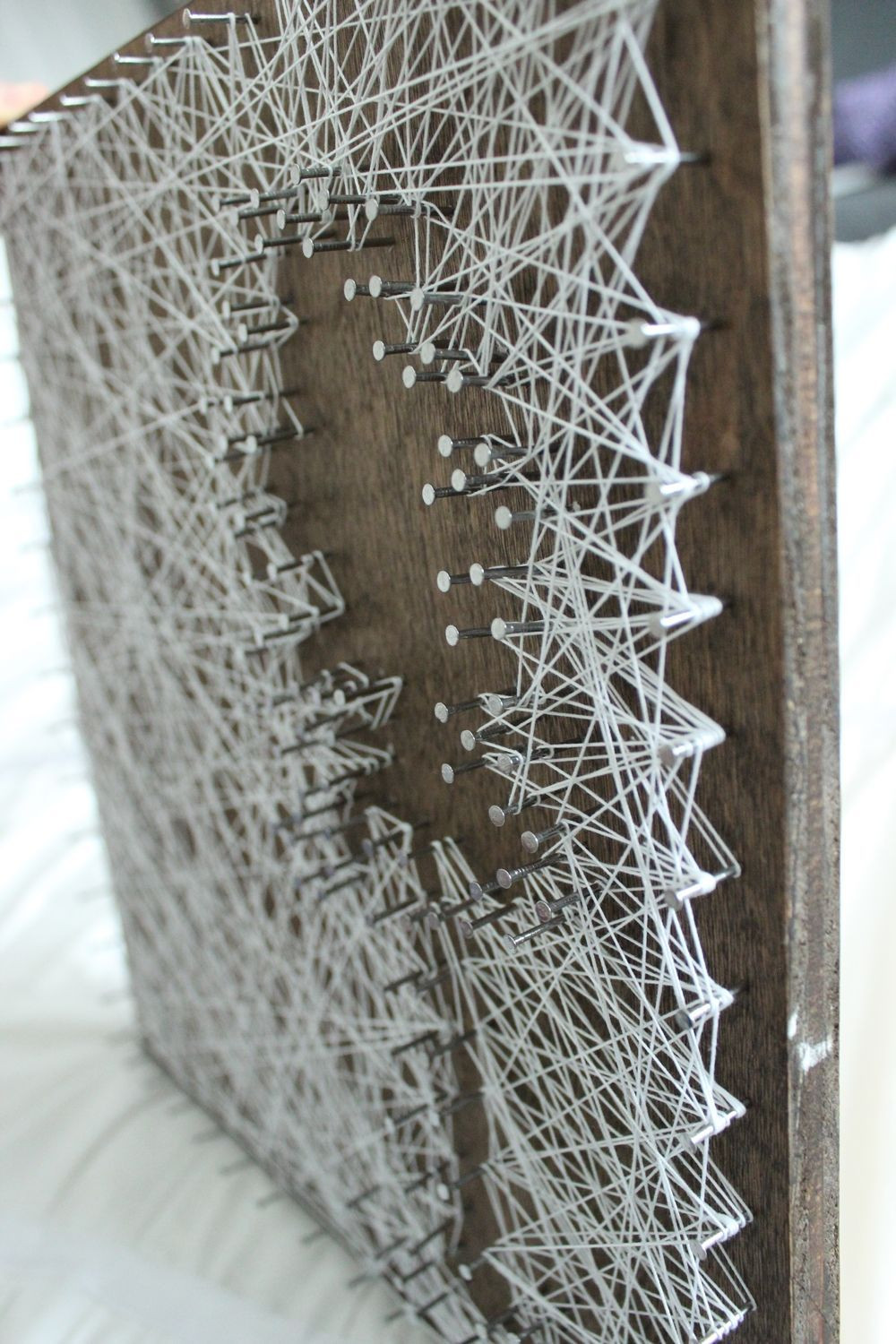 Best ideas about DIY String Art
. Save or Pin DIY Personalized String Art – Tree Now.