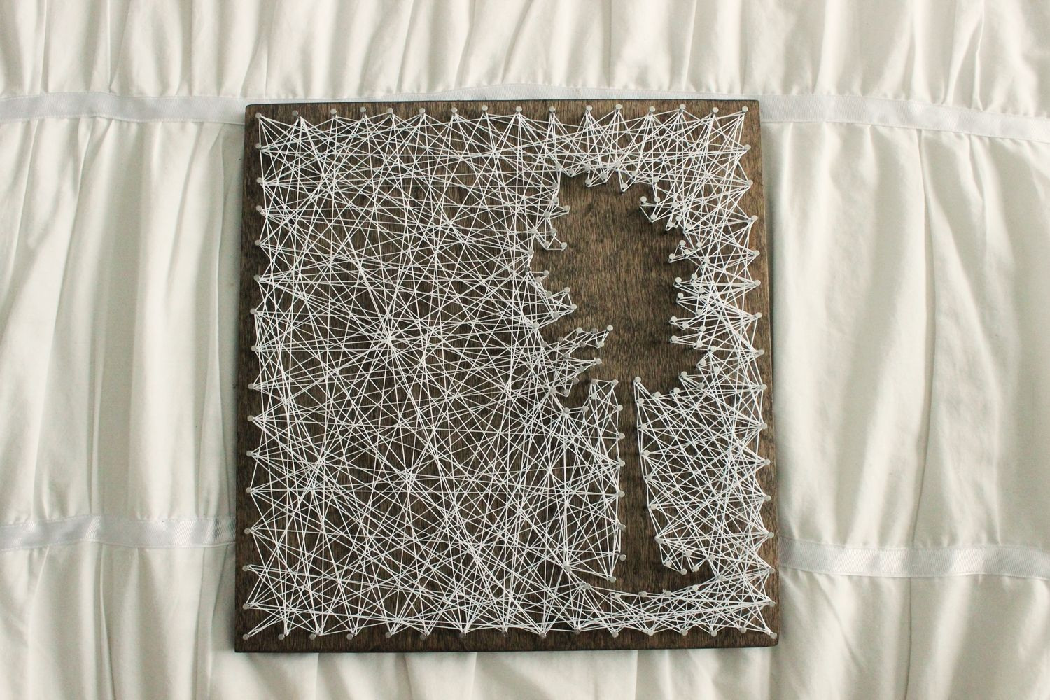 Best ideas about DIY String Art
. Save or Pin DIY Personalized String Art – Tree Now.