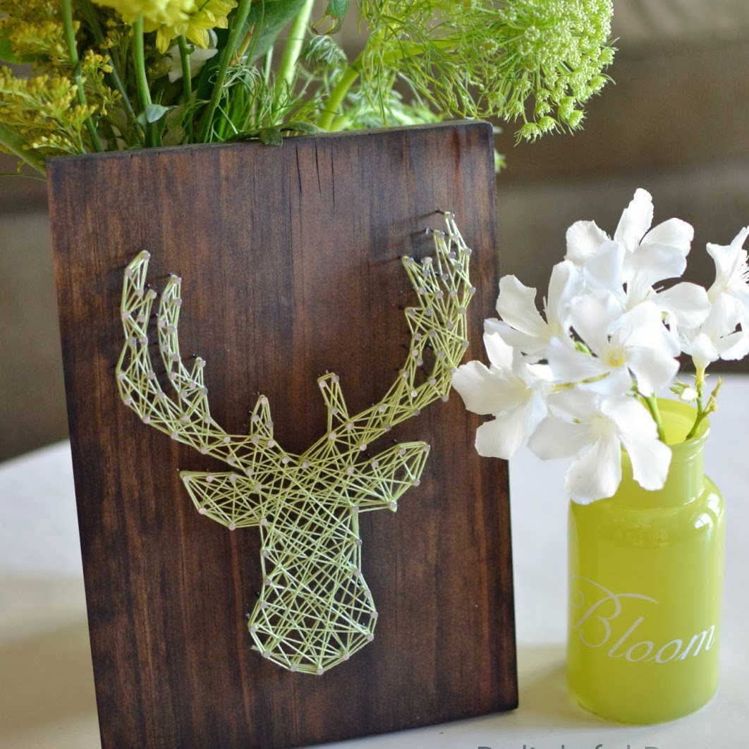 Best ideas about DIY String Art
. Save or Pin DIY Nursery String Art Guest Post ONE little MOMMA Now.