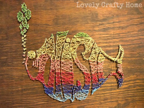 Best ideas about DIY String Art
. Save or Pin DIY String Art Tutorial Now.