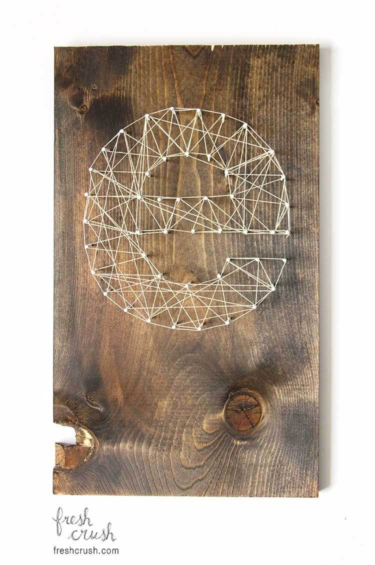 Best ideas about DIY String Art On Wood
. Save or Pin 21 DIY Wood Wall Art Pieces For Any Room And Interior Now.