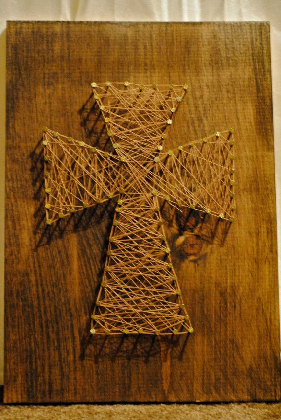 Best ideas about DIY String Art On Wood
. Save or Pin 10 images about string crosses on Pinterest Now.