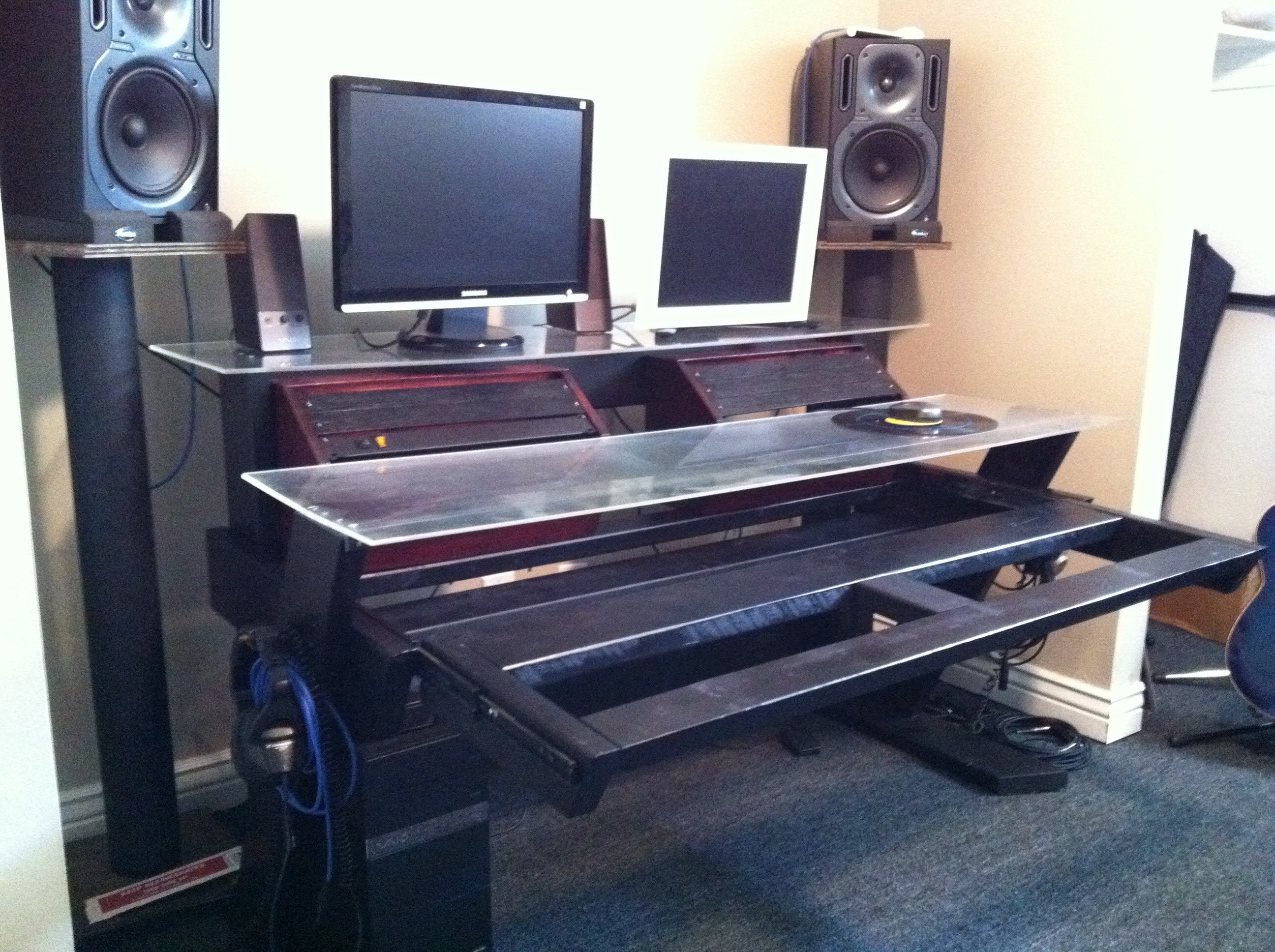 Best ideas about DIY Studio Desks
. Save or Pin DIY Studio Desk Keyboard Workstation under $100 Page 3 Now.