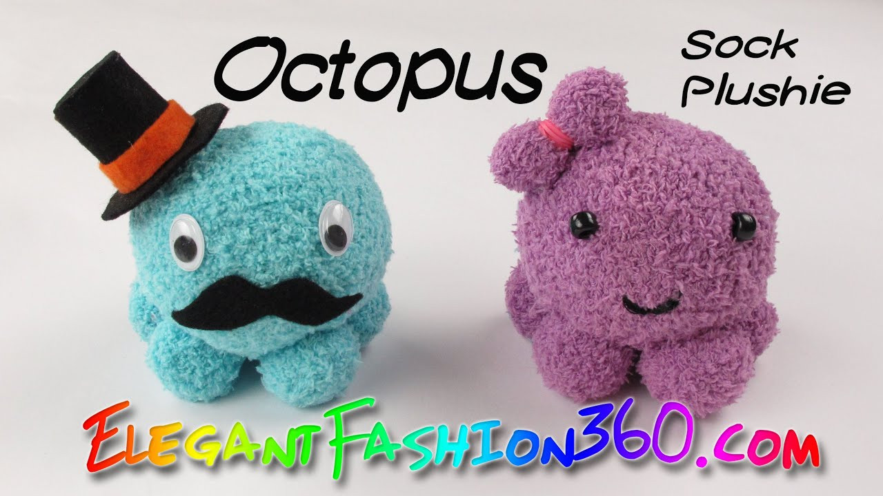 Best ideas about DIY Stuffed Animals
. Save or Pin DIY Octopus Kawaii Sock Plushie Stuffed Animal How to Now.