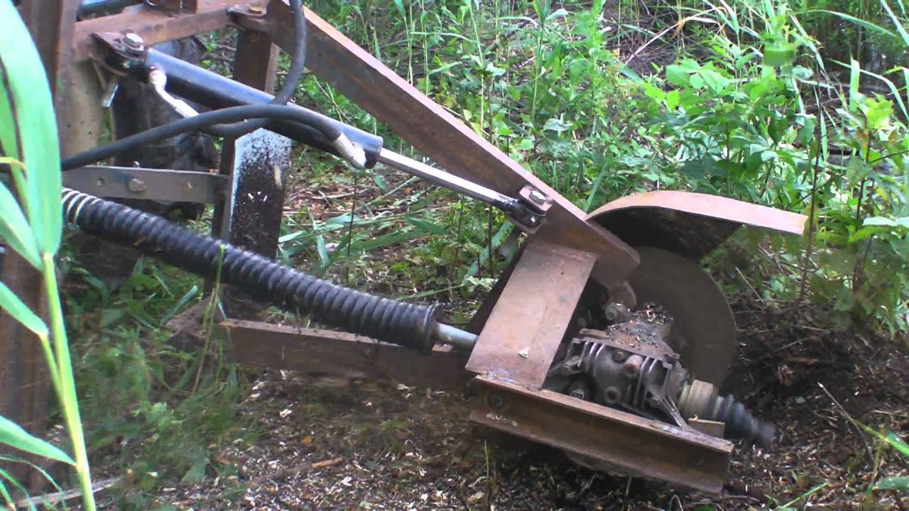 Best ideas about DIY Stump Grinder
. Save or Pin Tractor PTO stump grinder home made Now.