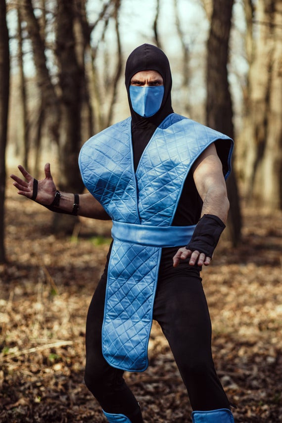 Best ideas about DIY Sub Zero Costume
. Save or Pin Sub Zero ninja cosplay costume from Mortal kombat video game Now.