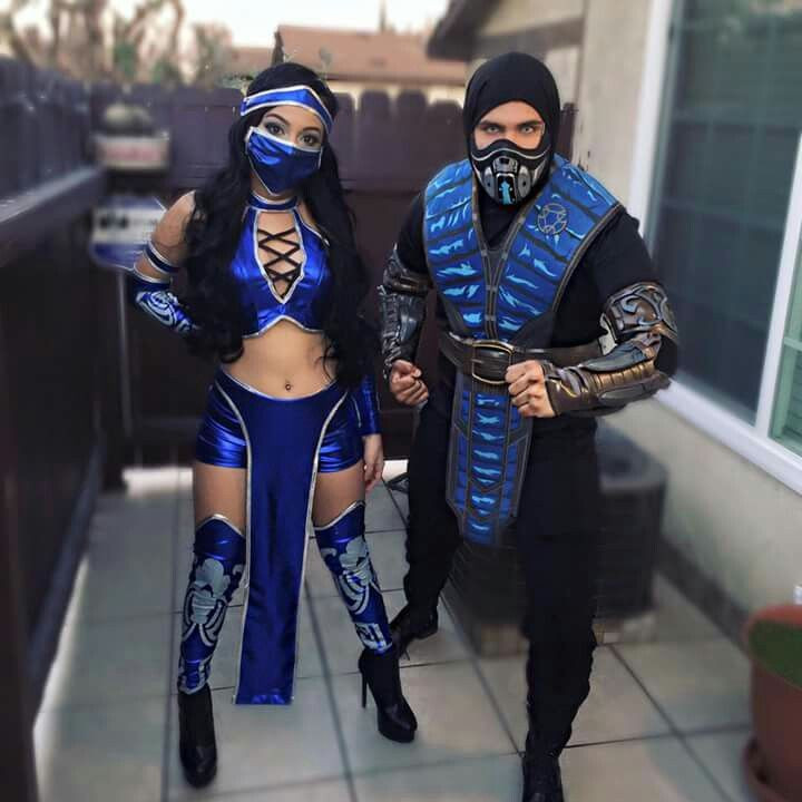 Best ideas about DIY Sub Zero Costume
. Save or Pin Halloween costume idea kitana sub zero Now.