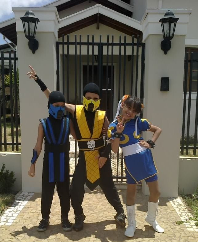 Best ideas about DIY Sub Zero Costume
. Save or Pin Mortal Kombat costume Sub Zero e Scorpion Kids Now.