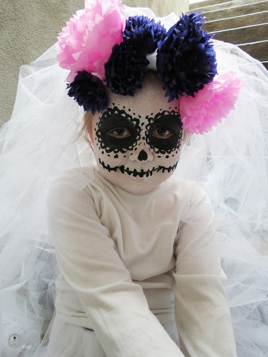 Best ideas about DIY Sugar Skull Costume
. Save or Pin Sugar skull bride Halloween costume by Ama Ryllis Now.