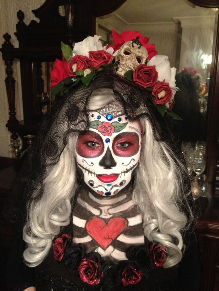 Best ideas about DIY Sugar Skull Costume
. Save or Pin Sugar Skull Costume Now.