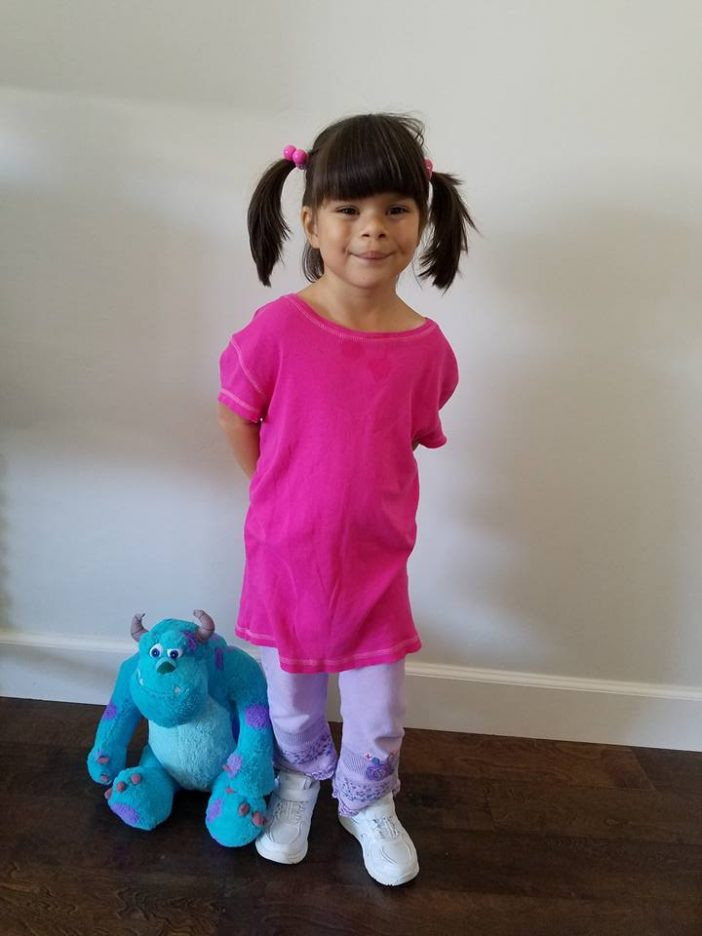 Best ideas about DIY Sulley Costume
. Save or Pin Boo costume Easy DIY No Sew Boo Costume for this Halloween Now.