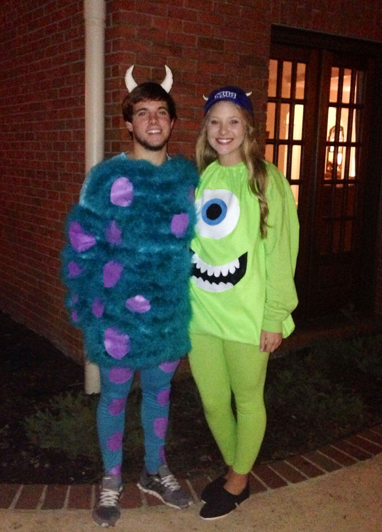 Best ideas about DIY Sulley Costume
. Save or Pin Mike and Sully DIY halloween costumes crafty Now.