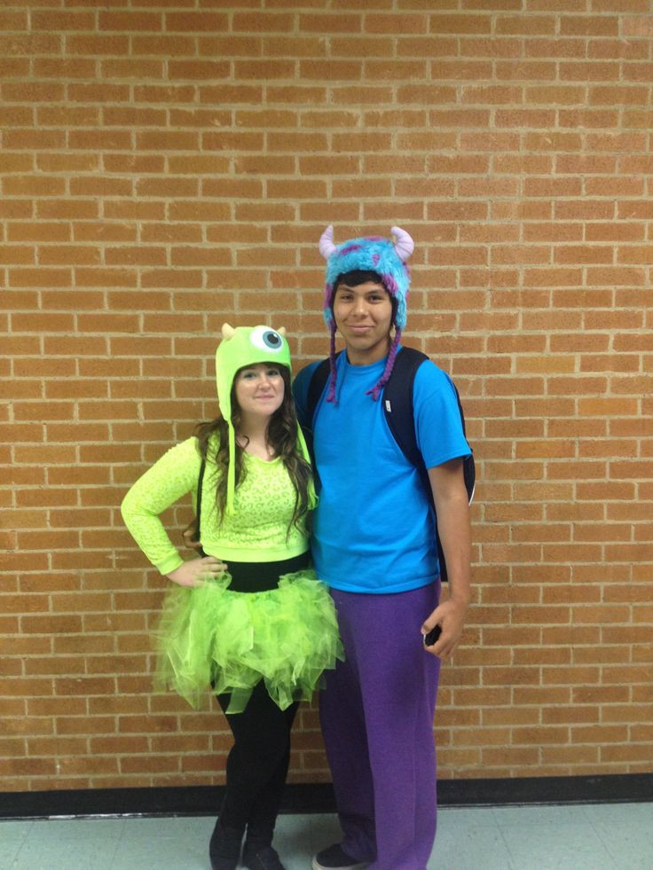 Best ideas about DIY Sulley Costume
. Save or Pin Mike and sully couples costumes Now.