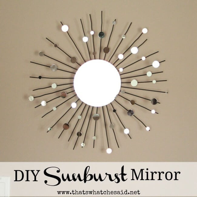 Best ideas about DIY Sunburst Mirror
. Save or Pin DIY Sunburst Mirror From a Candle Holder Now.