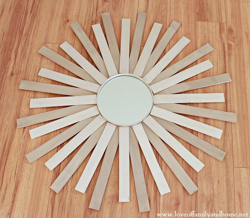 Best ideas about DIY Sunburst Mirror
. Save or Pin DIY Sunburst Mirror Love of Family & Home Now.