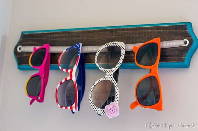 Best ideas about DIY Sunglasses Holder
. Save or Pin 18 DIY Sunglasses Holders To Keep Your Sunnies Organized Now.