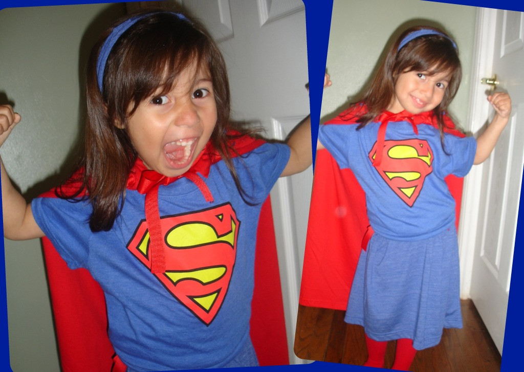 Best ideas about DIY Supergirl Costumes
. Save or Pin Evey s Creations DIY Super Girl Costume No Sew Now.