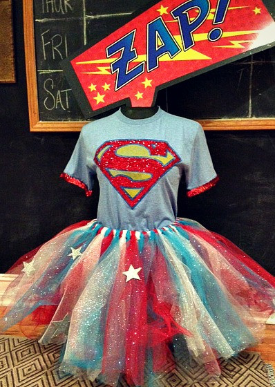 Best ideas about DIY Supergirl Tutu Costume
. Save or Pin DIY easy tutu Superhero costume Now.