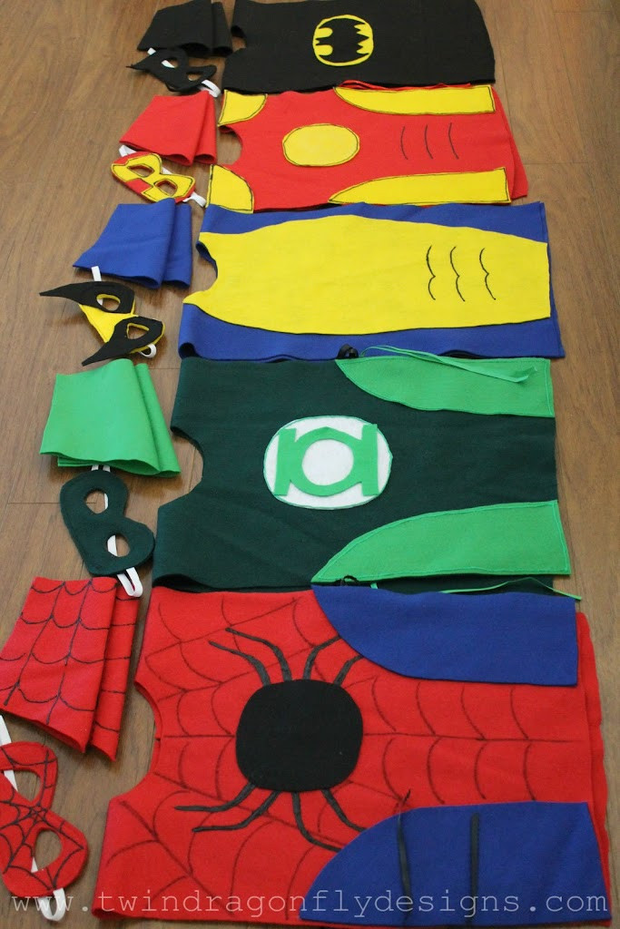 Best ideas about DIY Superhero Costume
. Save or Pin No Sew SUPER HERO COSTUMES Tutorial Dragonfly Designs Now.