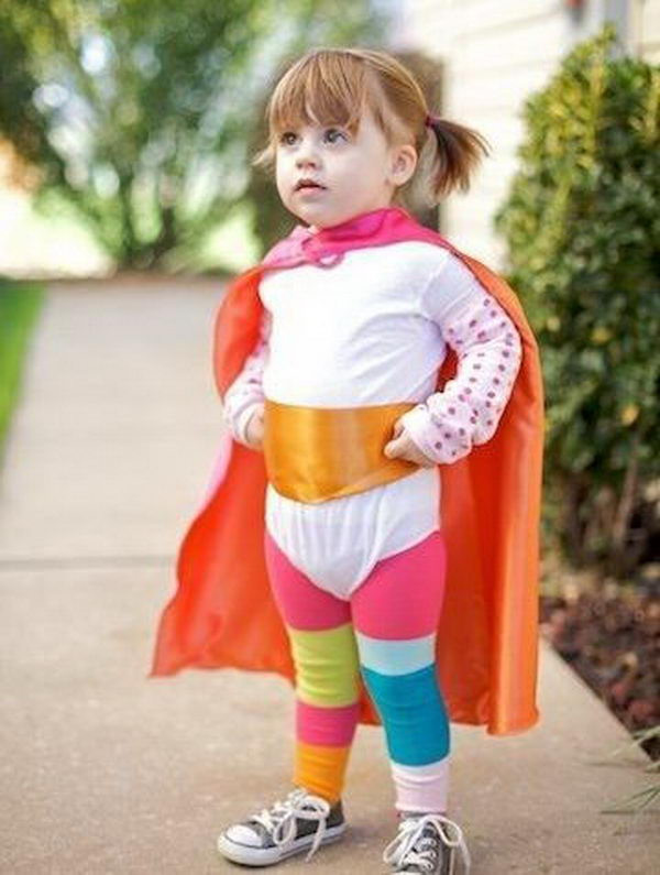 Best ideas about DIY Superhero Costume For Girls
. Save or Pin 50 Creative Homemade Halloween Costume Ideas for Kids Now.