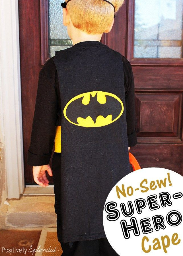 Best ideas about DIY Superhero Costume No Sew
. Save or Pin No Sew Superhero Cape from a T Shirt Now.