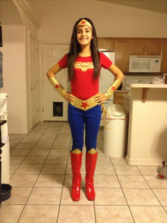 Best ideas about DIY Superhero Costume Woman
. Save or Pin DIY Girl s Halloween Costumes Now.