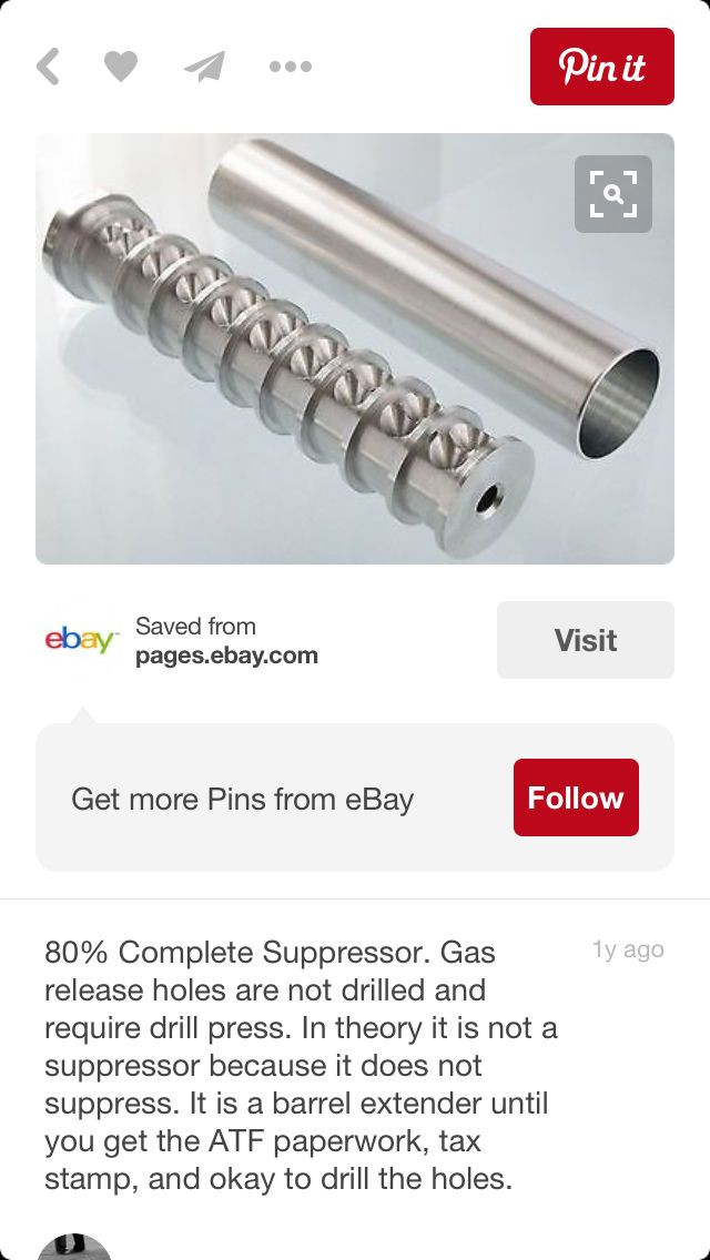 Best ideas about DIY Suppressor Kit
. Save or Pin Suppresser Pinterest Now.