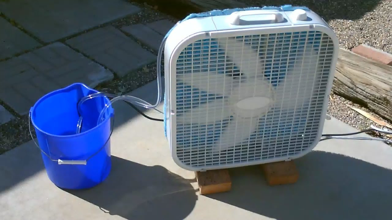 Best ideas about DIY Swamp Cooler
. Save or Pin Homemade Evaporative Air Cooler Simple "Box Fan Now.