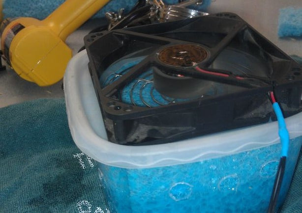 Best ideas about DIY Swamp Cooler
. Save or Pin DIY baby swampy small evaporative cooler Now.