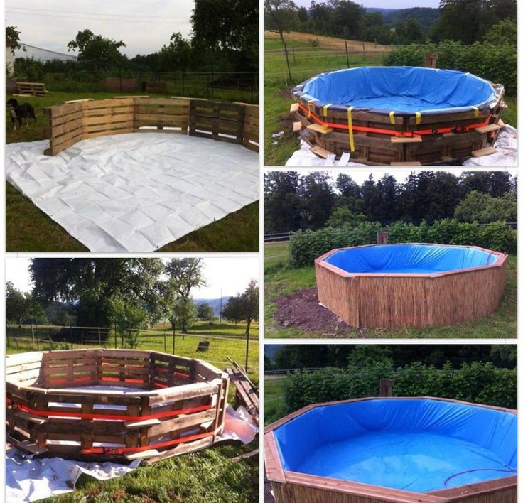 Best ideas about DIY Swimming Pool
. Save or Pin Pallet DIY swimming pool mascotas Now.