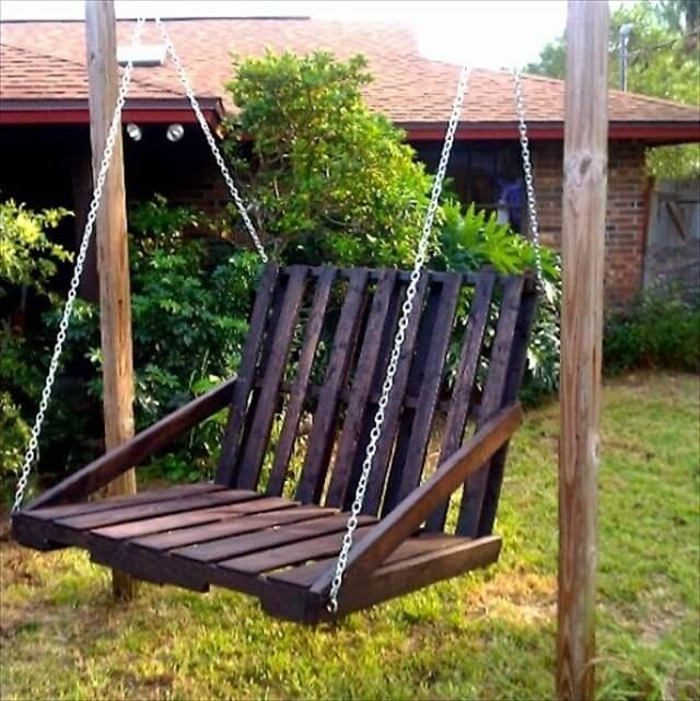 Best ideas about DIY Swing Chair
. Save or Pin 33 Pallet Swings – Chair Bed and Bench Seating Plans Now.