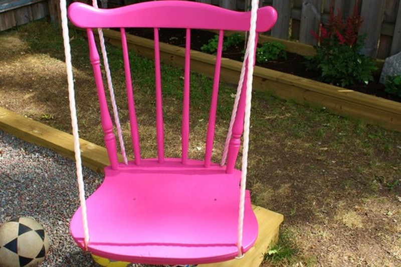 Best ideas about DIY Swing Chair
. Save or Pin DIY Chair Tree Swing Now.