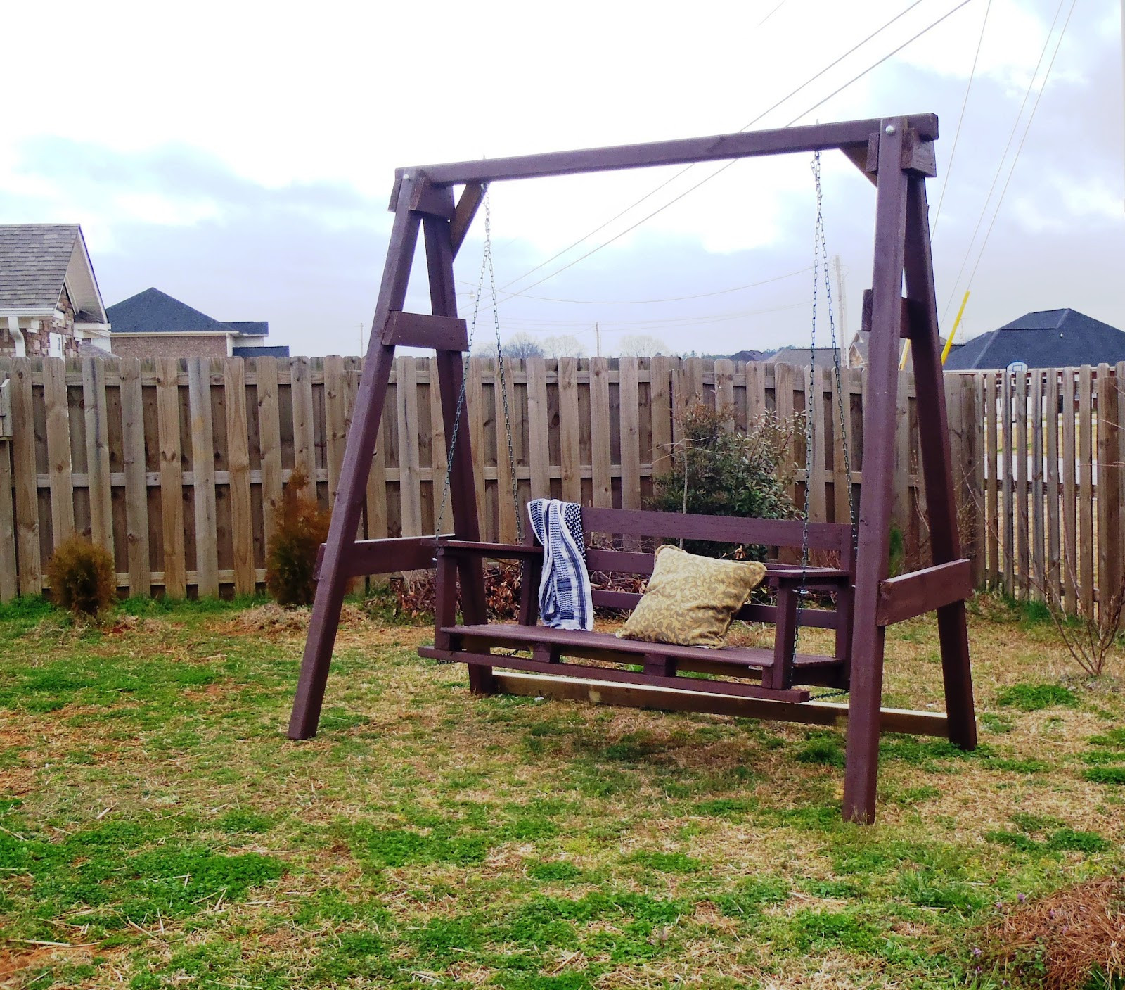 Best ideas about DIY Swing Frame
. Save or Pin Lazy Liz on Less Swing Set Go Now.