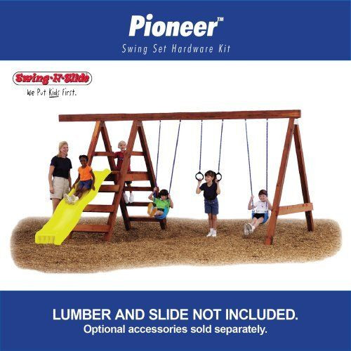 Best ideas about DIY Swing Set Hardware Kits
. Save or Pin Pioneer Custom DIY Play Set Hardware Kit by Swing N Slide Now.