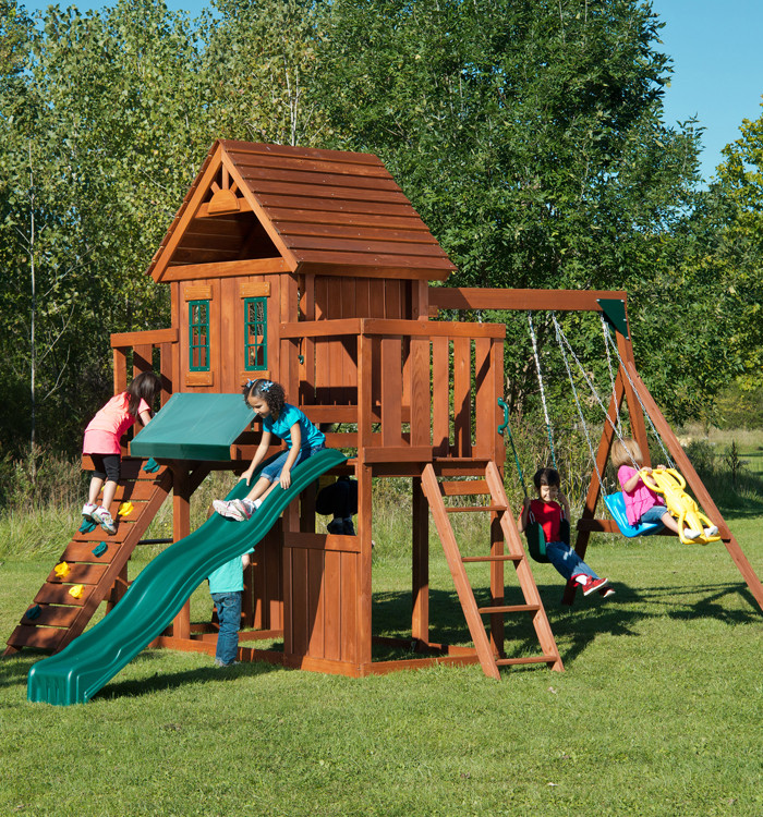 Best ideas about DIY Swing Set Kits
. Save or Pin DIY Swing Set Kit Designed for Easy Assembly Now.