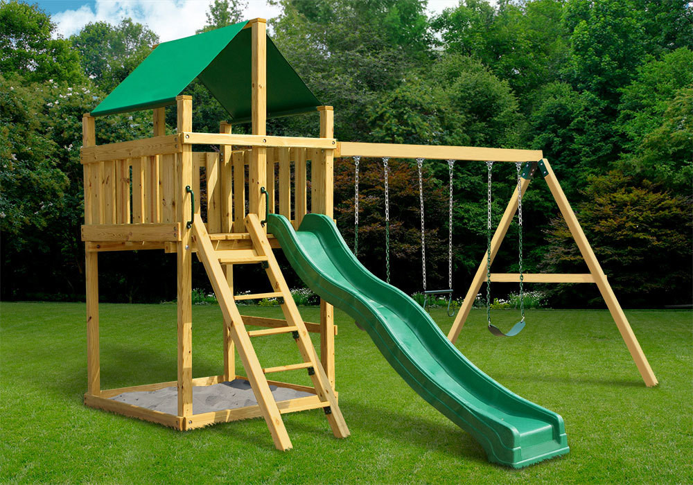 Best ideas about DIY Swing Set Kits
. Save or Pin Discovery Fort with Swing Set DIY Kit SwingSetMall Now.