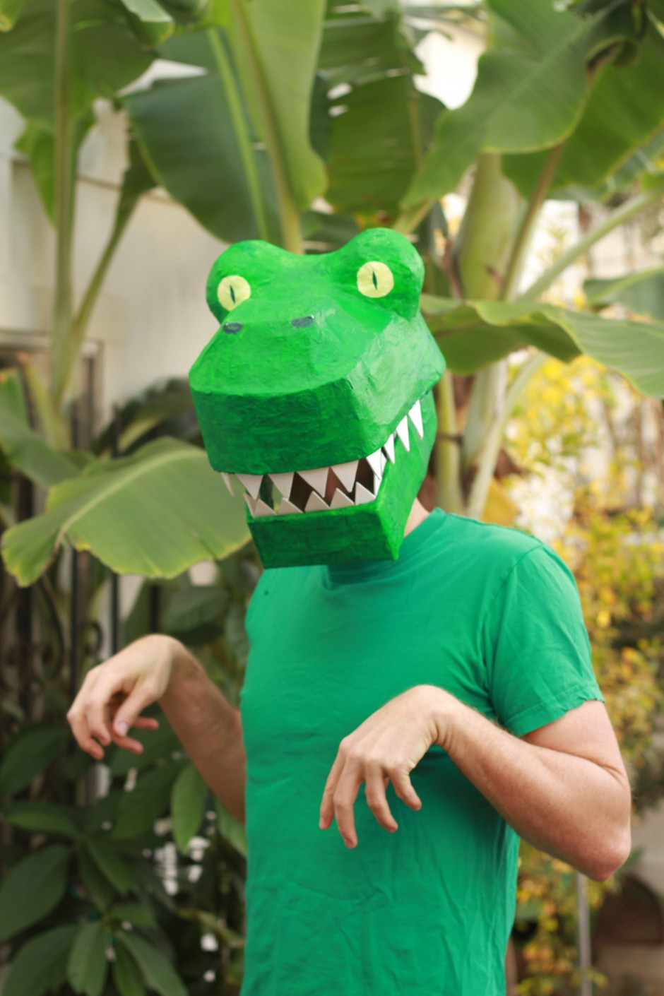 Best ideas about DIY T Rex Costume
. Save or Pin Paper Mache Dinosaur Mask DIY How To Now.