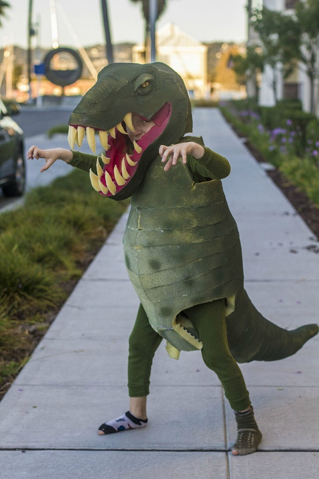 Best ideas about DIY T Rex Costume
. Save or Pin 40 Cheap Homemade Halloween Costumes For 2017 Now.