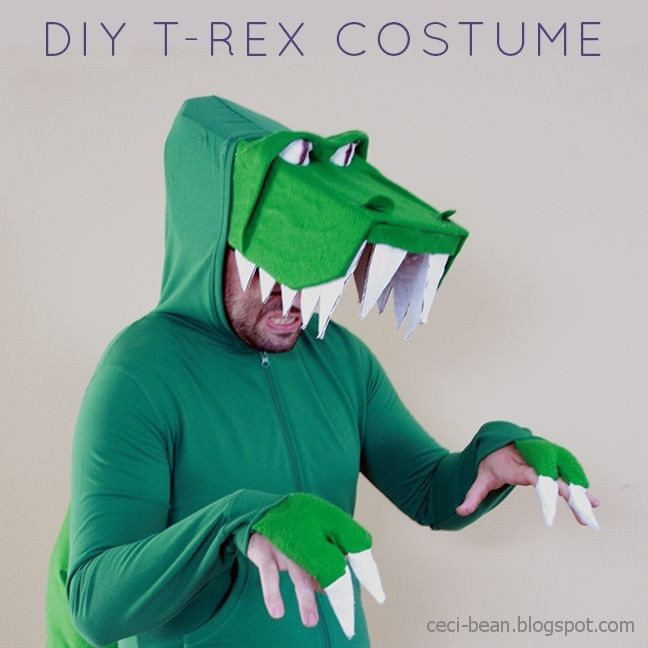 Best ideas about DIY T Rex Costume
. Save or Pin CeciBean Last minute costume Dinosaurs Now.