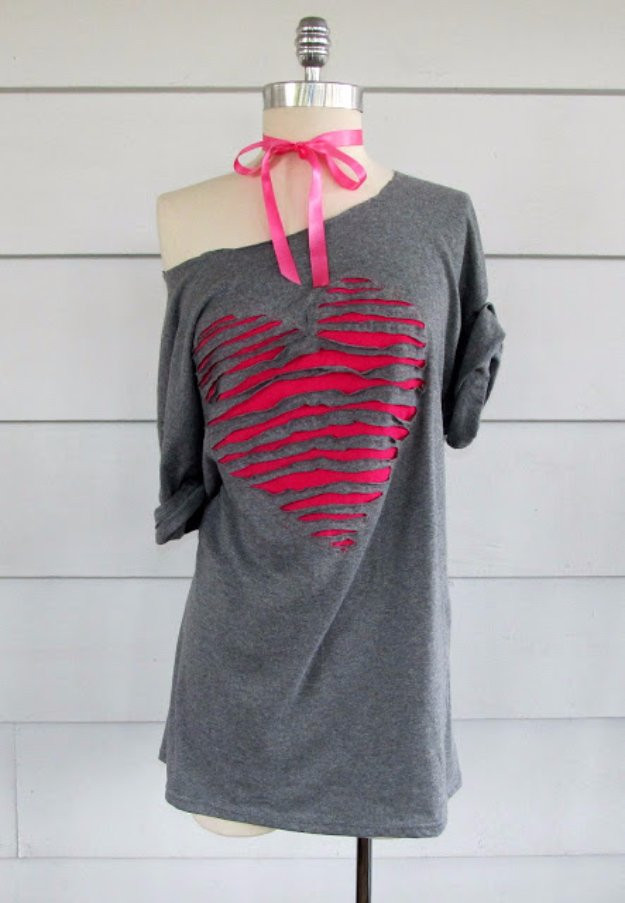 Best ideas about DIY T Shirt
. Save or Pin 30 Awesome T Shirt DIYs Makeovers You Should Try Right Now Now.