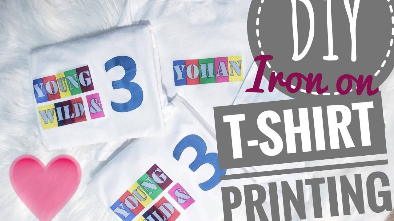 Best ideas about DIY T Shirt Printing
. Save or Pin DIY Iron on T shirt Printing Now.